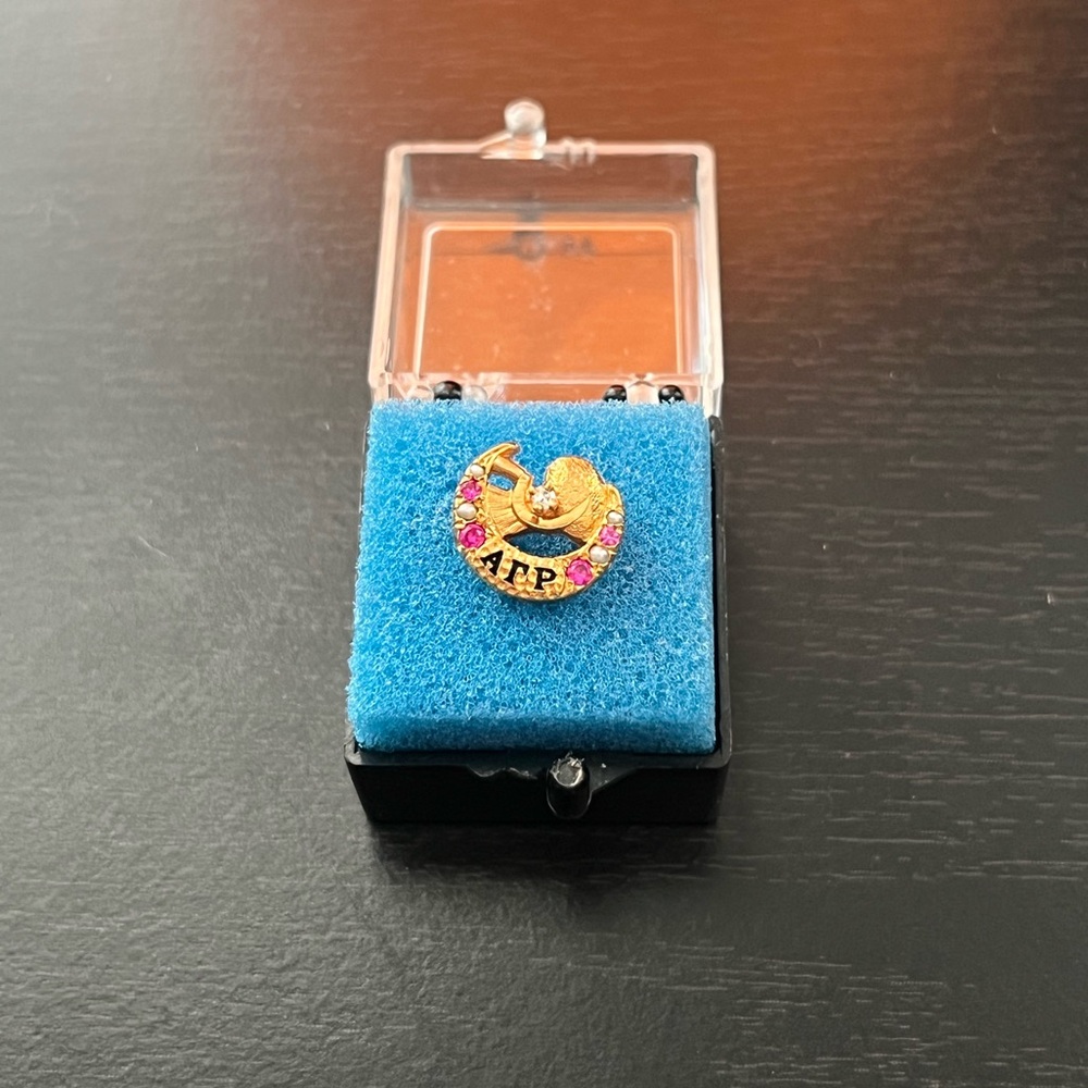 Alpha Gamma Rho Fraternity Pin